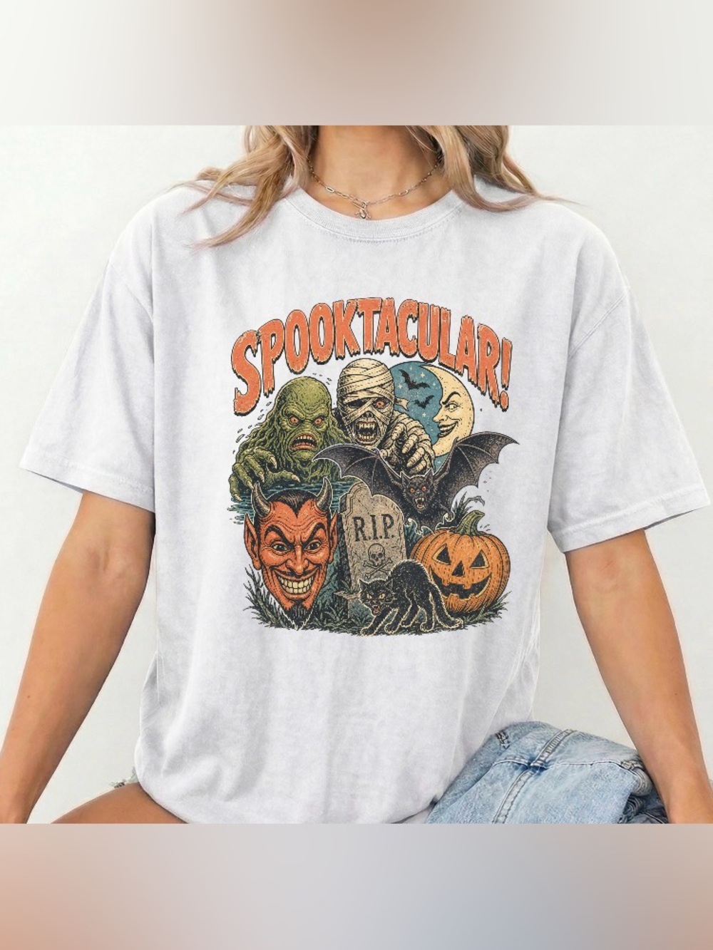Spooktacular Haloween T-shirt, Halloween 2026 Tee, Retro Tis Funny Spooky Season